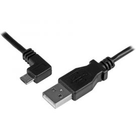 Cable De 2 M Micro Usb Conector Acodado A La Izquierda