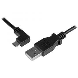 Cable 0.5M Micro Usb Acodado A Izquierda Para Smartphones