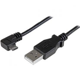 Cable De 0.5M Micro Usb Acodado A La Derecha Para Carga Y Sincronización De Smartphones O Tablets Startech.Com Usbaub50Cmra