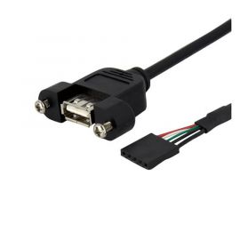 Cable 0.9M Usb 2.0 Montaje En Panel Conexion A Placa Madre