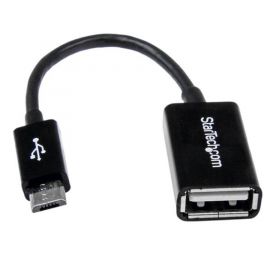 Cable 12Cm Adaptador Micro Usb Macho A Usb A Hembra Otg