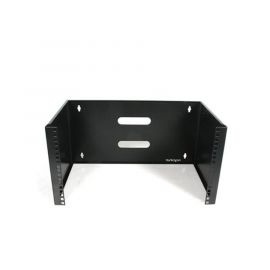 Soporte Montaje en Pared de 6U 14In Profundidad Rack Horizontal para Patch Panel Parcheo, Startech