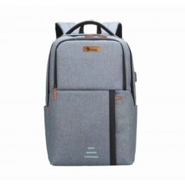 Mochila Stylos STABAP2, Gris, Poliéster, 730 g