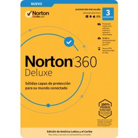 Norton 360 Deluxe / Total Security 3 Dispositivo 1 Año (Caja)