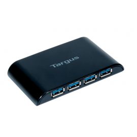 Hub Targus Ach124Us Concentrador De Puertos Usb 3.0 Color Negro