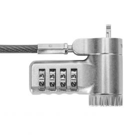 Cable De Seguridad Targus Asp96Rglx Con Candado Cable Combinacion Univ Reinic Negro