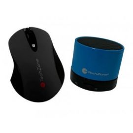 Kit de teclado y mouse TECHZONE TZ16COMB01-INA104 teclas, Negro