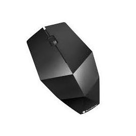 Mouse Inalámbrico Prisma Negro TECHZONE TZ19MOU05-INA - Negro Brillante, 3 botones, RF inalámbrico, Óptico, 1200 DPI