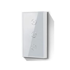 Interruptor de Luz Atenueable WiFi TECHZONE TZAPASH04 - Blanco, Inalámbrica, 50/60Hz, 100-240V