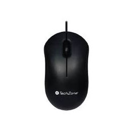 Ratón Óptico Alámbrico Usb Con Precisión De Movimiento De Hasta 800 Dpis, Cable Con Longitud De 1.35M, Botón De Scroll Y Color Negro. Compatible Con Windows Y Mac.