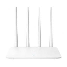 Router F6 N300 802.11 B/G/N Access Point y Repetidor Inalámbrico 300Mbps 1P Wan 10/100 3P Lan 10/100 4 Antenas Externas 5Dbi