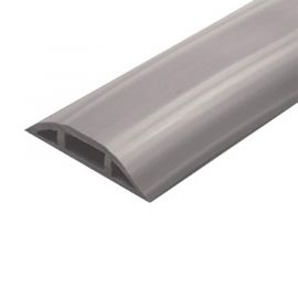 Canaleta flexible color gris de PVC auto extinguible tramo de 2.5m (9300-01253)