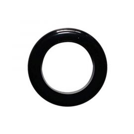 Pasacables (Grommet) para protección de cable en bordes afilados, color negro de 38.1mm (100pzs) (4008-99005)