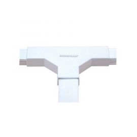 Sección en "T" color blanco de PVC auto extinguible, para canaletas TMK1735, TMK1735SD (5340-02001)