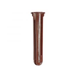 Taquete cafe 5/16" para tornillo 10mm x 1 3/4" (100pzs) (1104-04100)