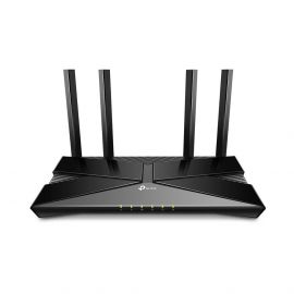 Router Inalámbrico TP-LINK Archer AX1010/100/1000 Mbps, Doble banda, 2.4 GHz / 5 GHz, Externo, 4, Negro