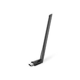 Adaptador USB 2.0 AC600 Inalámbrico TP-LINK Archer T2U Plus433 Mbit/s, 2.4 GHz5 GHz, Negro, 5 dBi