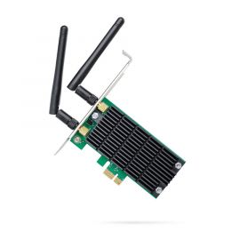 Tarjeta de Red PCI Express Inalámbrica Tp-Link Archer T4E Ac1200 5Ghz867Mb/2.4Ghz300Mb 2 Ant Desmontables
