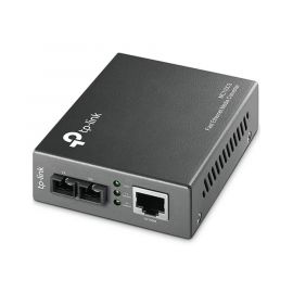 Convertidor de Medios Tp-Link Mc110Cs Mono Modo Conector de Fibra SC a RJ45 10/100Mbps Dúplex Total hasta 20