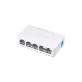 Switch no administrable para escritorio de 5 puertos 10/100 Mbps