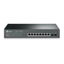 SWITCH POE ADMINISTRABLE TP-LINK T1500G-10MPSNegro, 116W, 8 puertos, Cat3/ Cat4/ Cat5/ Cat5e