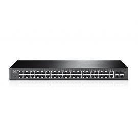 Switch Inteligente Tp-Link T1600G-52Ts Tl-Sg2452 48 Puertos RJ45 10/100/1000Mbps Administrable con 4 Ranuras SFP Gigabit L2 Jetstream