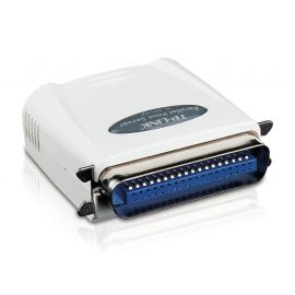 Print server TP-LINKPuerto Paralelo, Ethernet, Color blanco, 10/100 Mbps