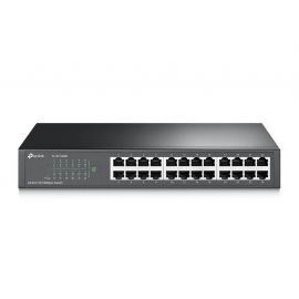 Switch Tp-Link Tl-Sf1024D 24 Puertos RJ45 10/100 Mbps No Administrable para Escritorio o Rack de 13 Pulgadas