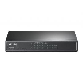 Switch Tp-Link Tl-Sg1008P 8 Puertos RJ45 10/100/1000 No Administrable con 4 Puertos PoE Ieee 802.3AF hasta 15.4W C/U para Escritorio