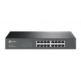 Switch TP-LINKGris, 10/100/1000 Mbps, 16ptos, Escritorio