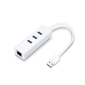 Adaptador Usb Ue330 2 En 1 Con Hub De 3 Puertos Usb 3.0 Y Adaptador Ethernet Gigabit