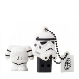Memoria USB TRIBE SW STORMTROOPERColor blanco, 8 GB, USB 2.0