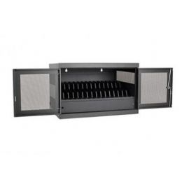 Gabinete Estación de Carga TRIPP-LITE CSC16USBNegro, Montado en la pared