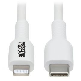Cable Usb Tripp-Lite M102-01M-Wh Cable De Sincronizacion Y Carga Usb C A Lightning (M/M), Certificado Mfi, Blanco, 1 M [3.3 Pies]