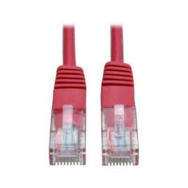 Cable de parcheo TRIPP-LITE0, 91 m, RJ-45, RJ-45, Macho/Macho, Rojo