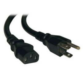 Cable de alimentación TRIPP-LITEMacho/hembra, 2, 44 m, NEMA 5-15P, Negro, 13