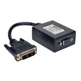 Cable convertidor TRIPP-LITE P120-06N-ACT0, 15 m, DVI-D, VGA (D-Sub), Macho/hembra, Negro