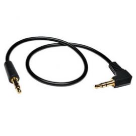 Cable de audio TRIPP-LITE P312-003-RA0, 91 m, 3.5mm, 3.5mm, Negro