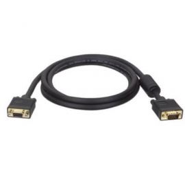 Cable VGA TRIPP-LITE15, 24 m, VGA (D-Sub), VGA (D-Sub), Negro