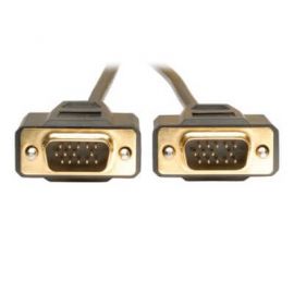 Tripp Lite Cable para Monitor VGA (HD15 M/M)4.57 m [15 pies], VGA (D-Sub), VGA (D-Sub), Masculino, Masculino, Negro