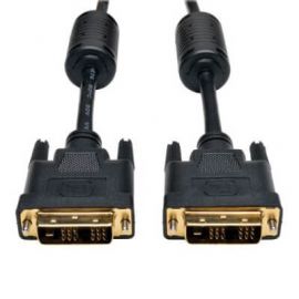 Cable DVI de conexión única TRIPP-LITE P561-0030, 91 m, DVI-D, DVI-D, Macho/Macho, Negro