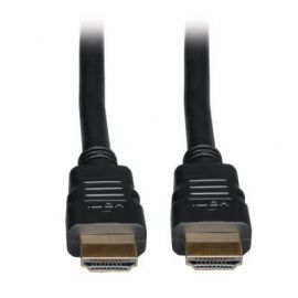 Cable HDMI de Alta Velocidad con Ethernet P56 TRIPP-LITE P569-0103.05 m, HDMI, HDMI, MACHO, Negro