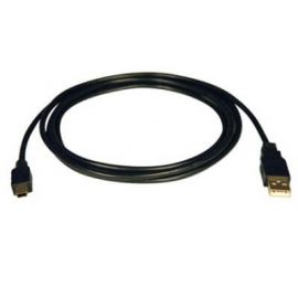 Cable USB TRIPP-LITE1, 83 m, USB A, Mini-USB B, Macho/Macho, Negro