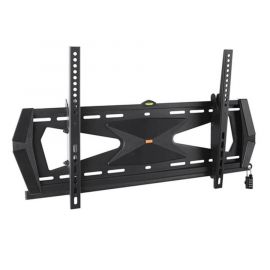 Soporte De Pared Inclinable Tv De 37 A 80 Seguridad Plano /Curvo