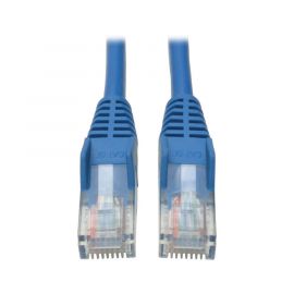 Cable Patch Tripp-Lite N001-010-Bl Moldeado Snagless, Categoria Cat5e Azul de 350Mhz, RJ45 Macho/Macho de 3.05M (10 Pies)