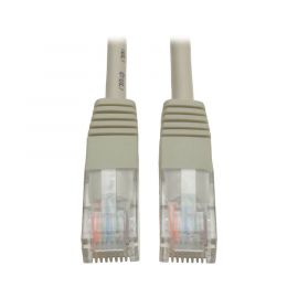 Cable Patch Tripp-Lite N002-006-Gy Moldeado Cat5e Gris de 350Mhz RJ45 M/M de 1.83 Mts 6 Pies