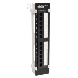 Panel De Conexiones 12 Puertos Cat5E Rj45 Ethernet De Pared