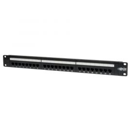 Panel De Conexiones 24 Puertos Cat5E Rj45 Ethernet 1U En Rack