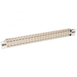 Panel Conexiones Alimentacion Cat6A Rj45 Stp 48 Puertos 1U Rack