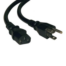 Cable Alimentacion Uso Pesado Pc 15A 14Awg Nema 5-15P/C13 1.8.M